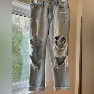 abercrombie and fitch girlfrien Annie high rise girlfriend